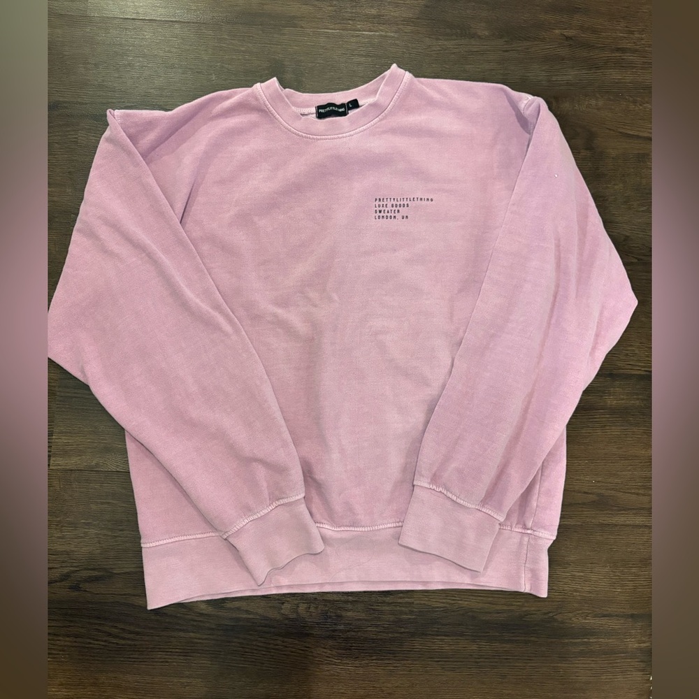 Prettylittlething crewneck